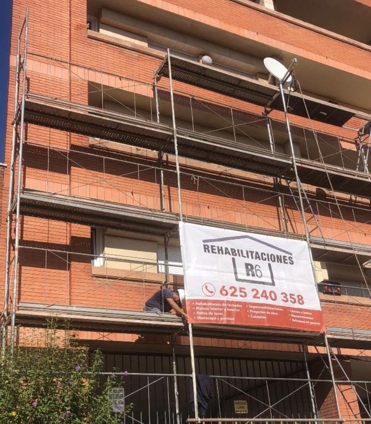 rehabilitación de fachadas en cerdanyola